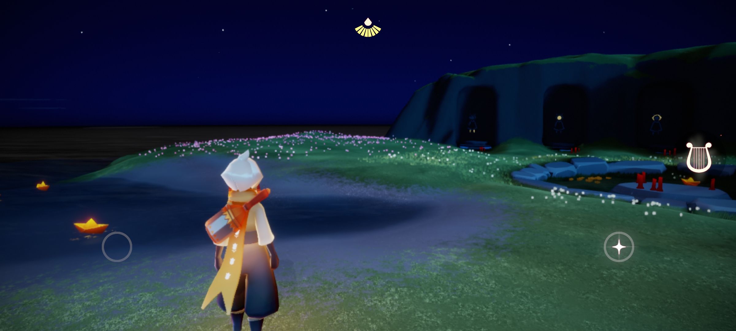 光遇中新手怎么离开虞姬