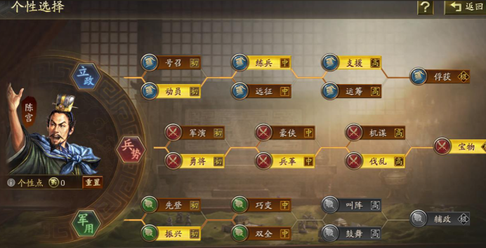 三国志战略版个性点怎么获取