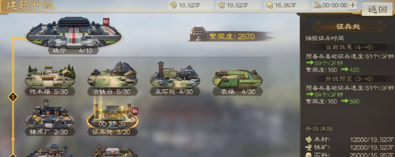 三国志战略版征兵与什么有关