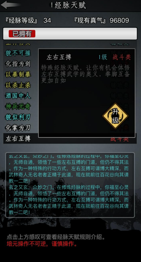 放置江湖经脉丹有什么用