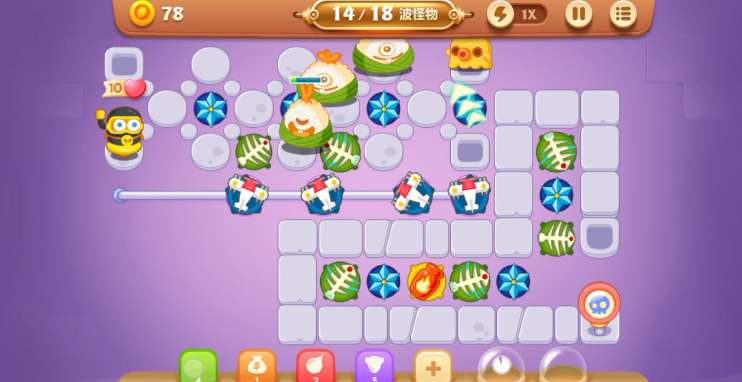 保卫萝卜3怎么刷金币最快