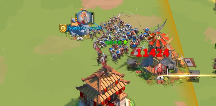 万国觉醒如何不开盾扫荡别人