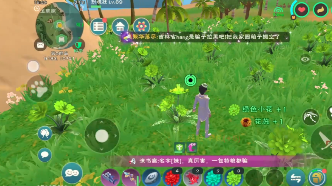 创造与魔法新版本绿色的花在哪
