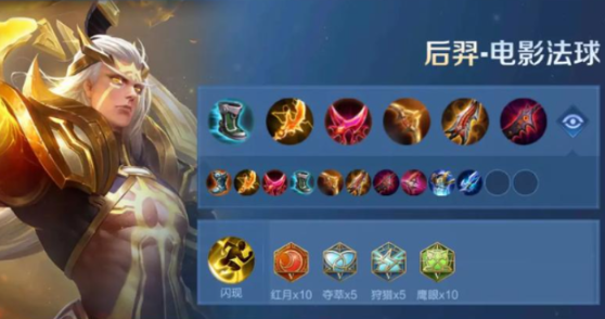 王者荣耀赛季后羿的出装是什么