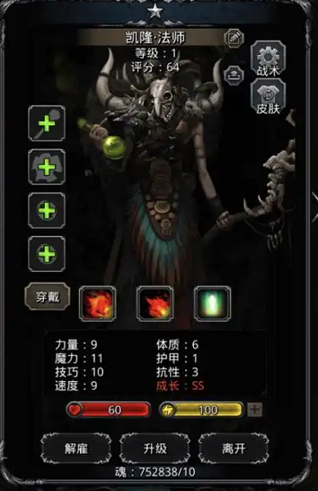 地下城堡2巫医法师转什么职业好