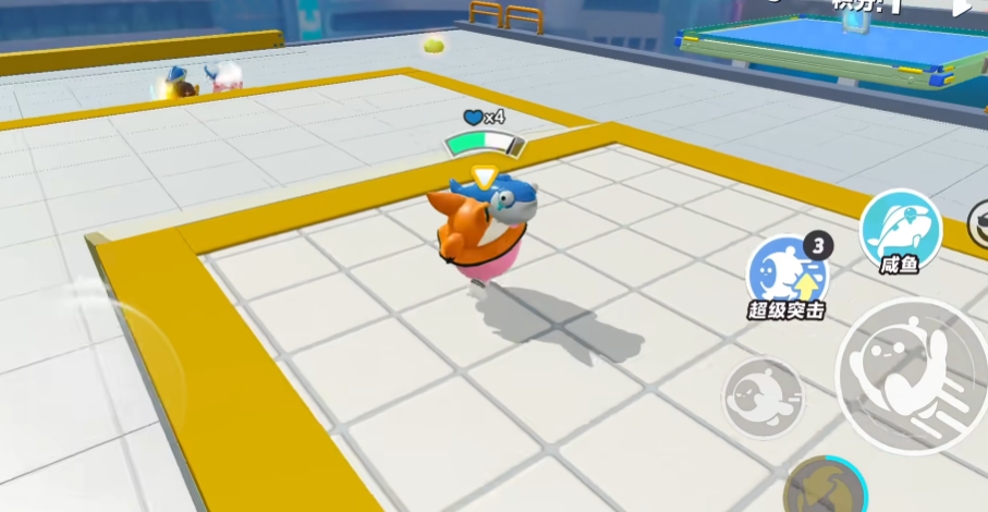 蛋仔派对疯狂乱斗的无敌点位在哪