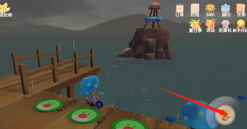 摩尔庄园钓鱼怎么用高级鱼竿