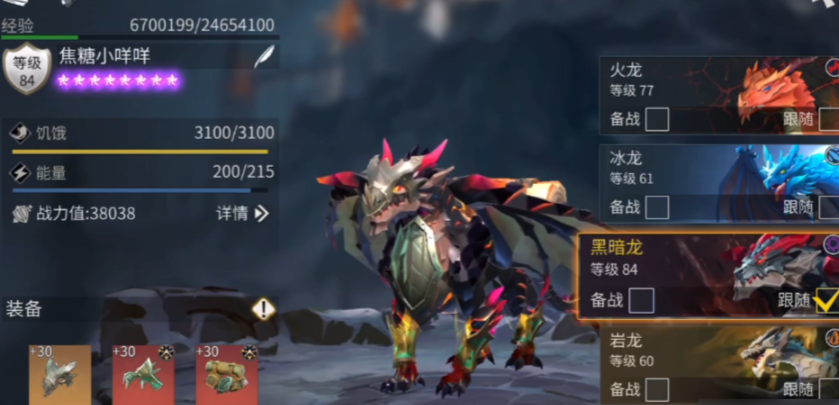 冰原守卫者黑龙和火龙哪个好