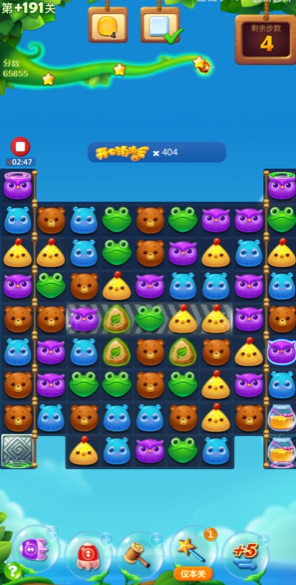 开心消消乐191隐藏关怎么过 开心消消乐191隐藏关怎么过