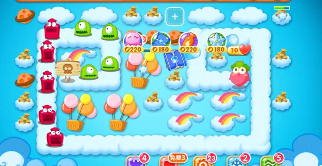 保卫萝卜2天天向上42关怎么过