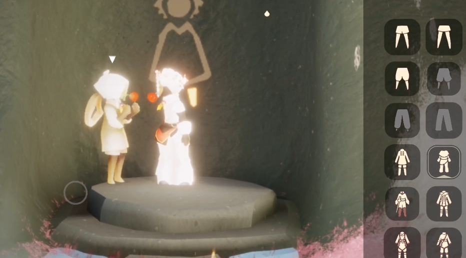 光遇怎么换雪人裤