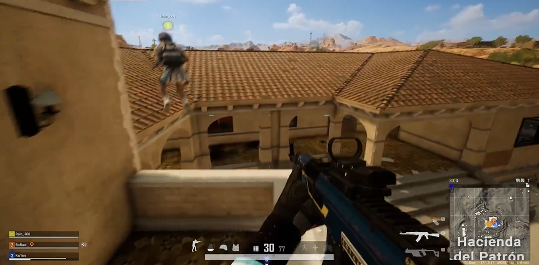 绝地求生怎么上豪宅楼顶