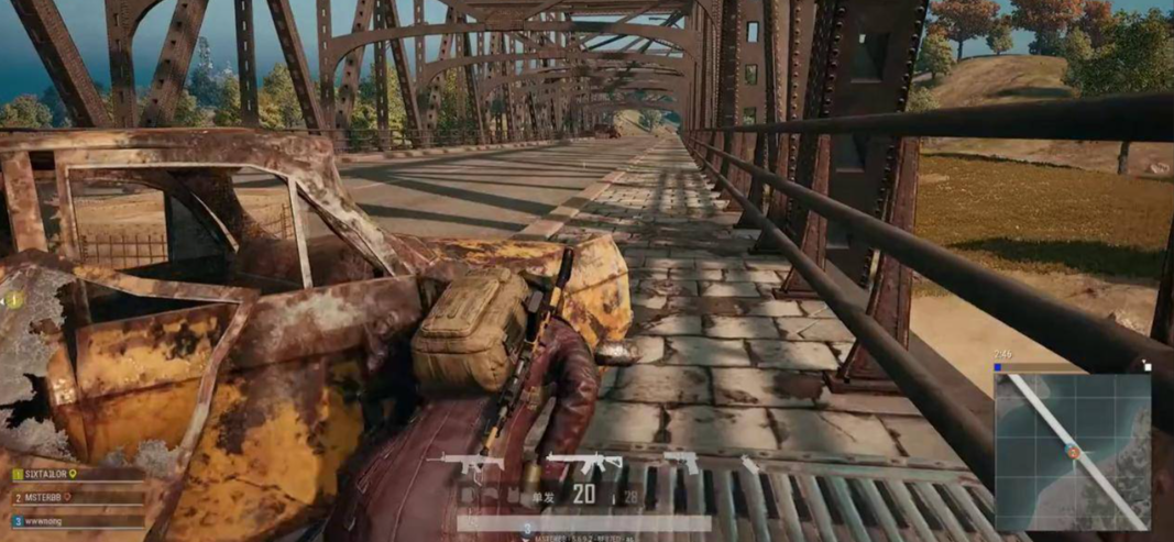 绝地求生怎么打劫桥