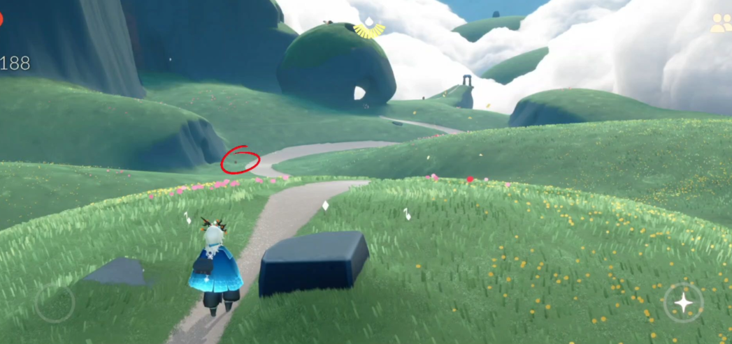 光遇阴天云野怎么弄