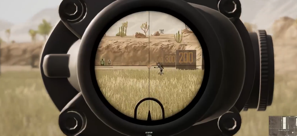 绝地求生如何用瞄准镜标点