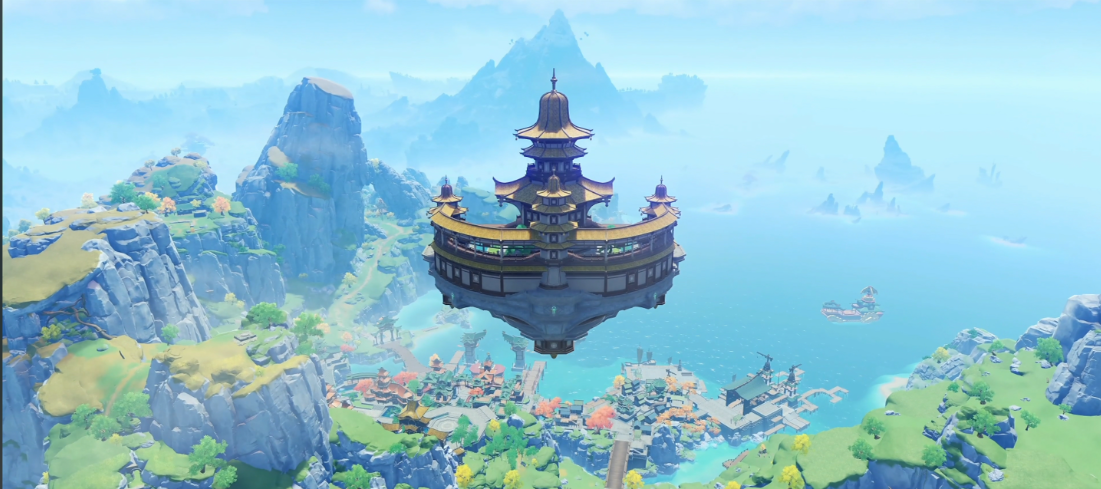 原神怎么上凝光所在的地方