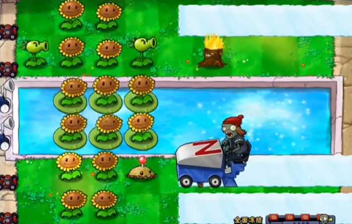 植物大战僵尸里全面冻结怎么过 植物大战僵尸里全面冻结怎么过