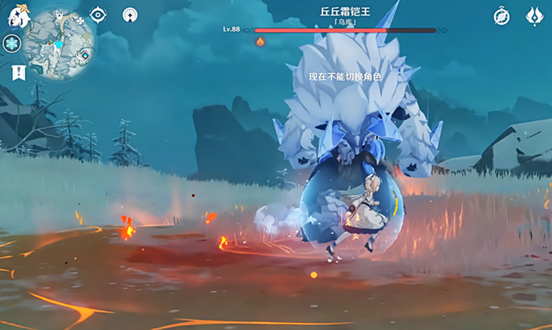 原神雪山丘丘霜铠王怎么打
