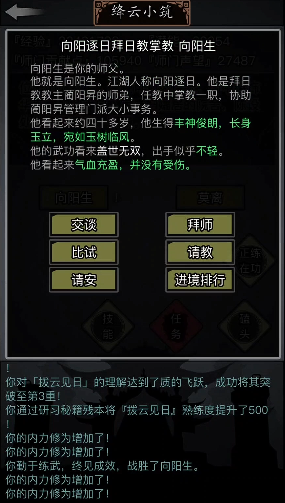 放置江湖日月神教剑法用什么