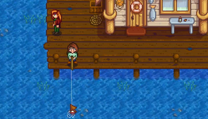 星露谷物语怎么钓鱼