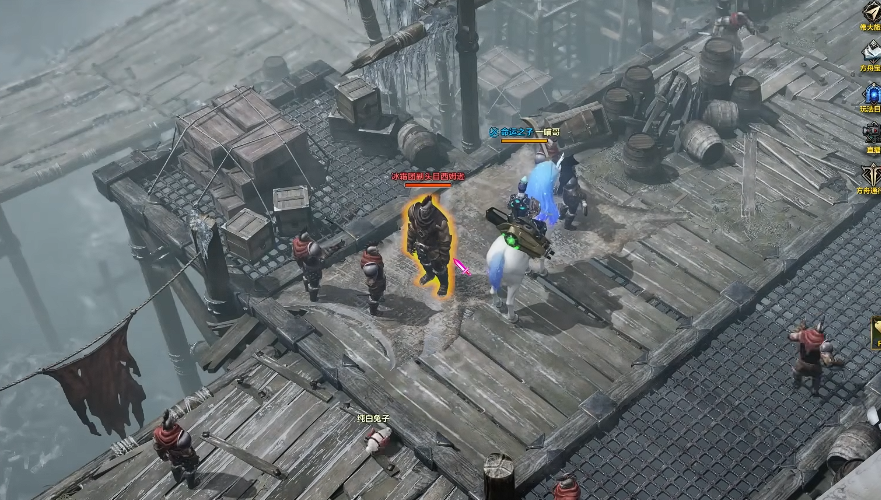 失落的方舟冰霜强盗团在哪