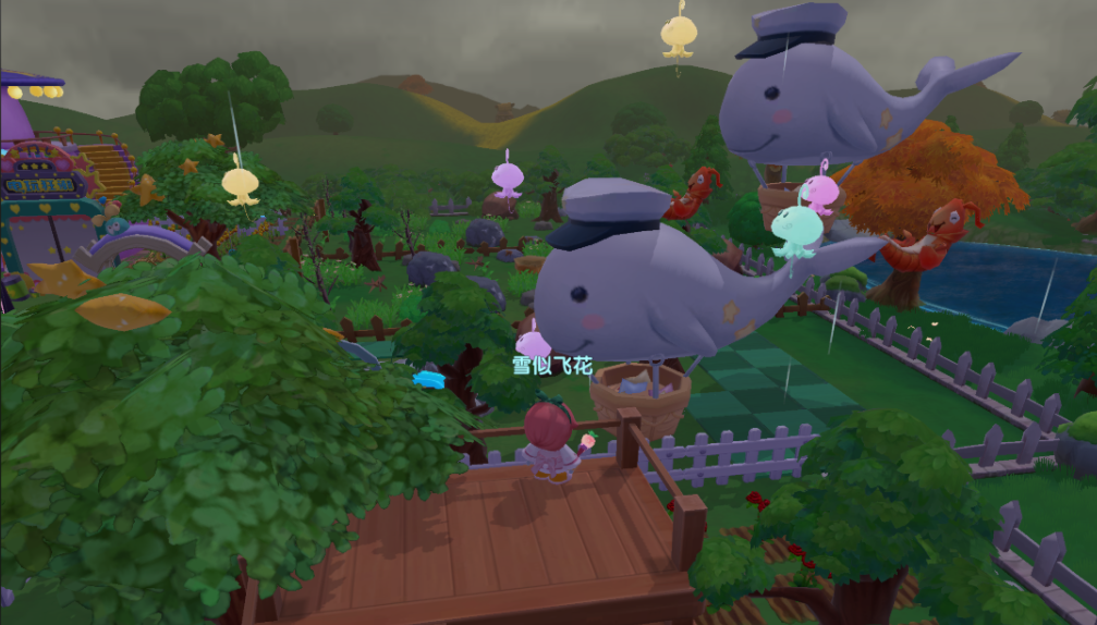 摩尔庄园空中灯怎么摆