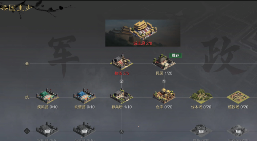 率土之滨流浪建设该怎么升级