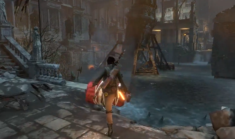 古墓丽影崛起淹没的档案室怎么过