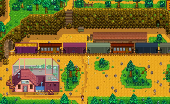 星露谷物语怎么让火车掉东西 星露谷物语怎么让火车掉东西