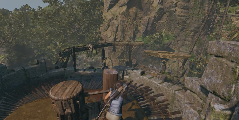 古墓丽影怎么过桥过去