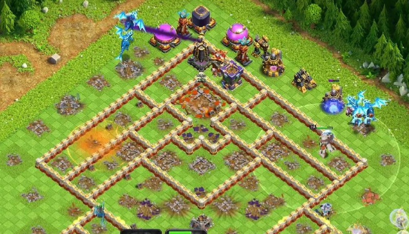 部落冲突雷龙怎样防