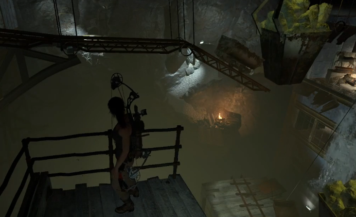 古墓丽影矿井怎么过