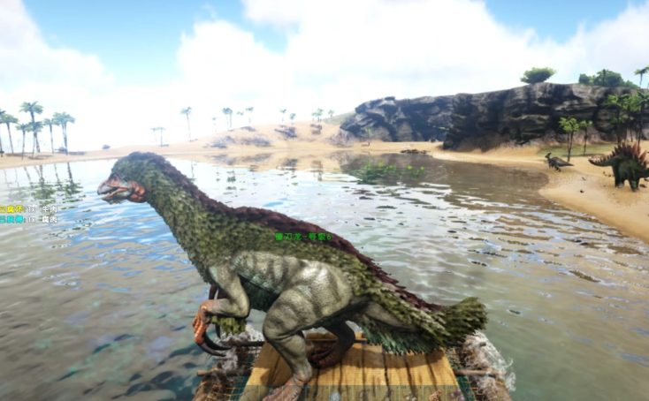 方舟生存进化镰刀龙怎么驯养