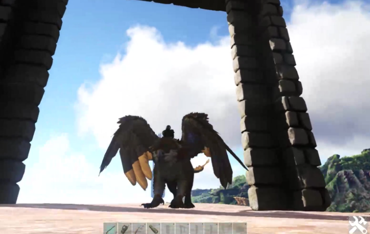 方舟生存进化狮鹫怎么冲刺