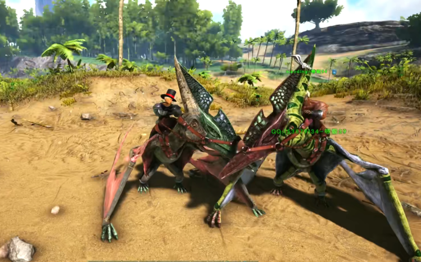 方舟生存进化翼龙怎么抓东西