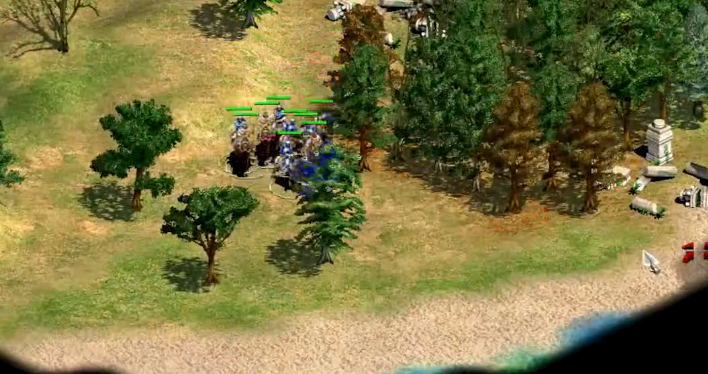 帝国时代2阿拉里克第一关怎么玩