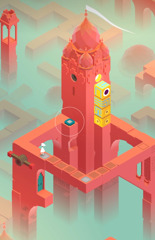 纪念碑谷三角形怎么过