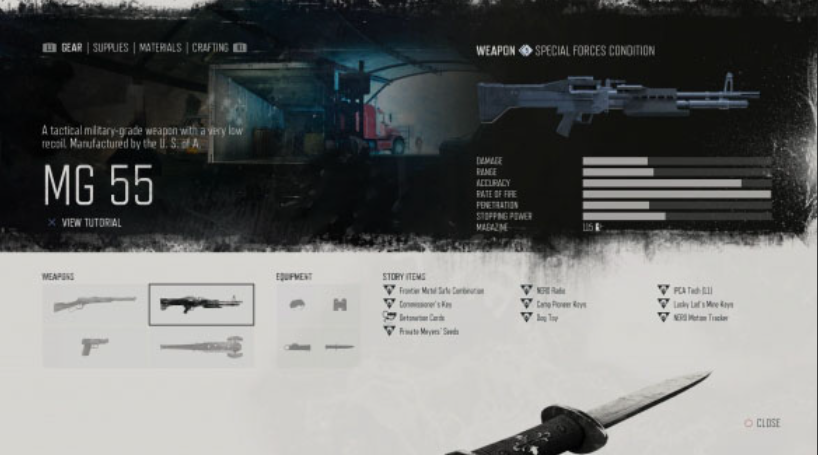 往日不再二周目感染潮给什么武器