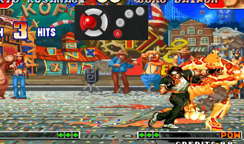 拳皇97草稚京怎么放大招