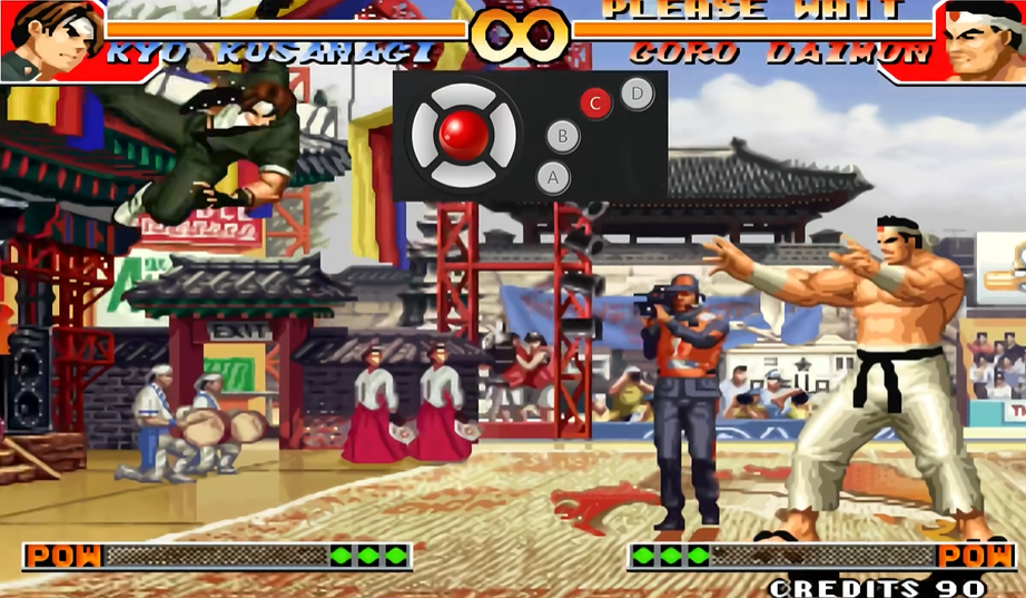 拳皇97草稚京升龙怎么摇