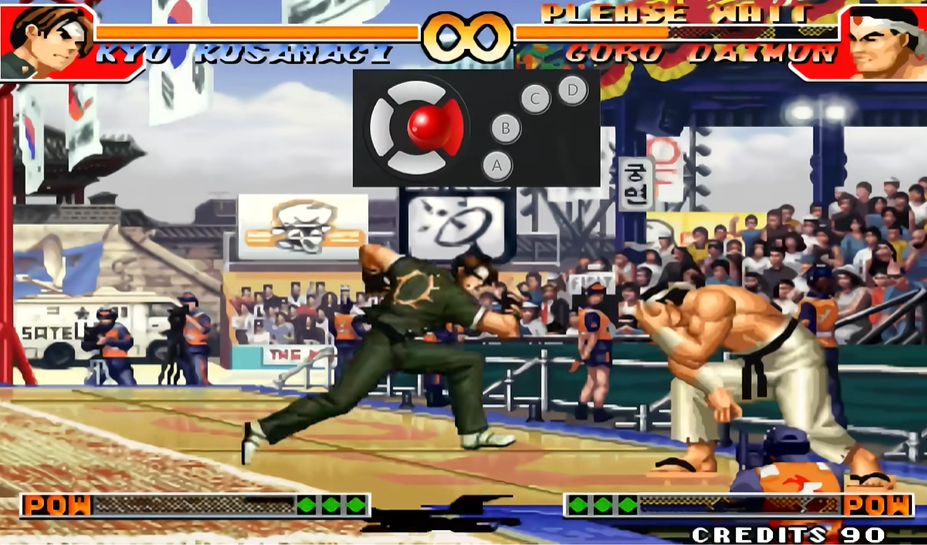 拳皇97草稚京升龙怎么摇