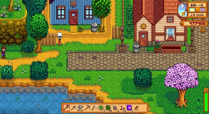 星露谷物语海莉在哪里